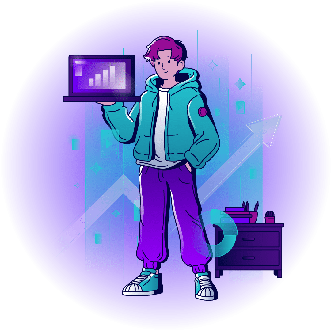 Performance marketing illustration