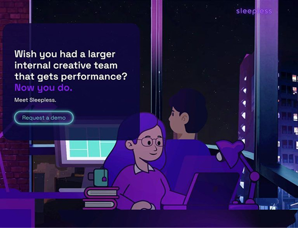 Sleepless Website Design