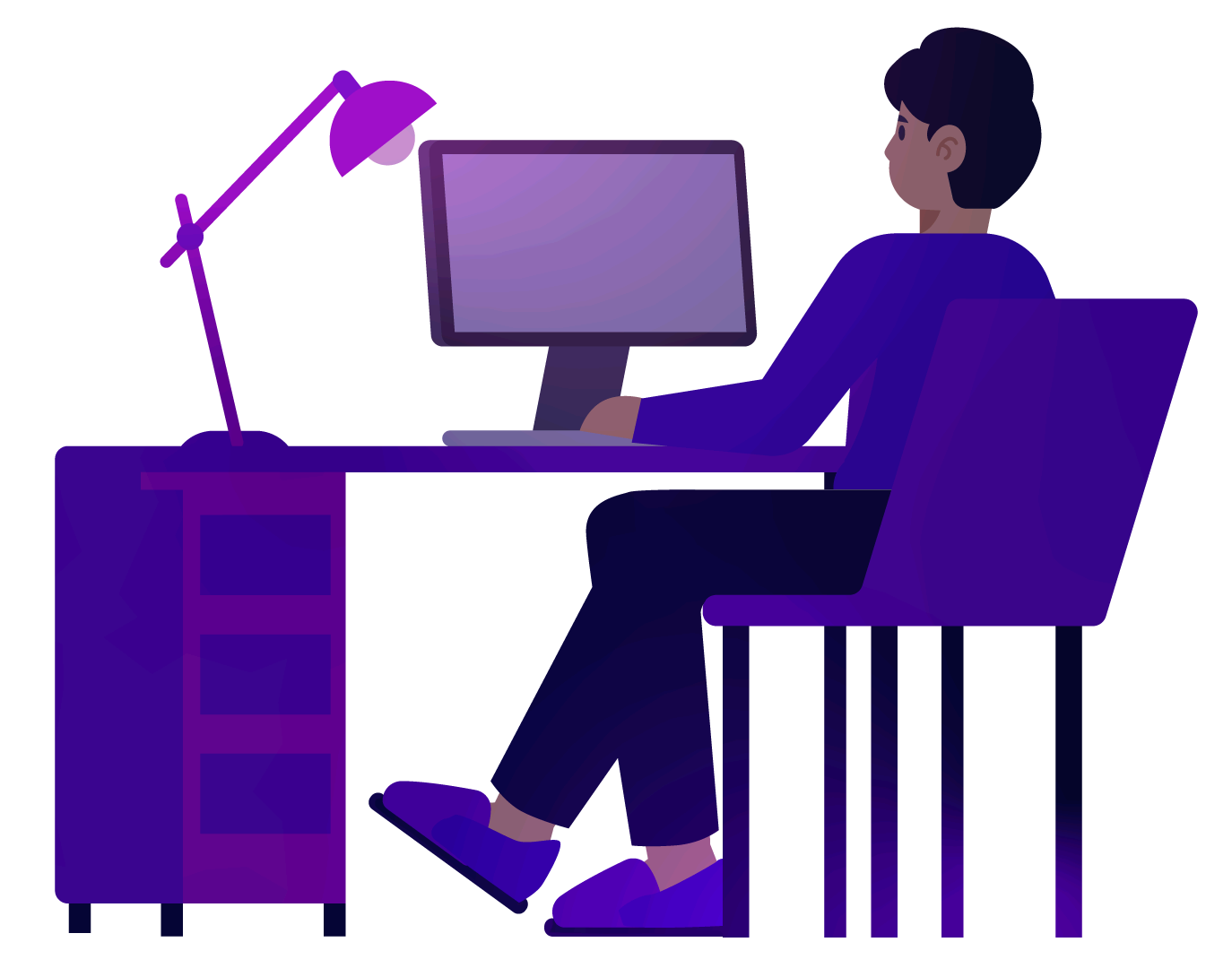 guy Working